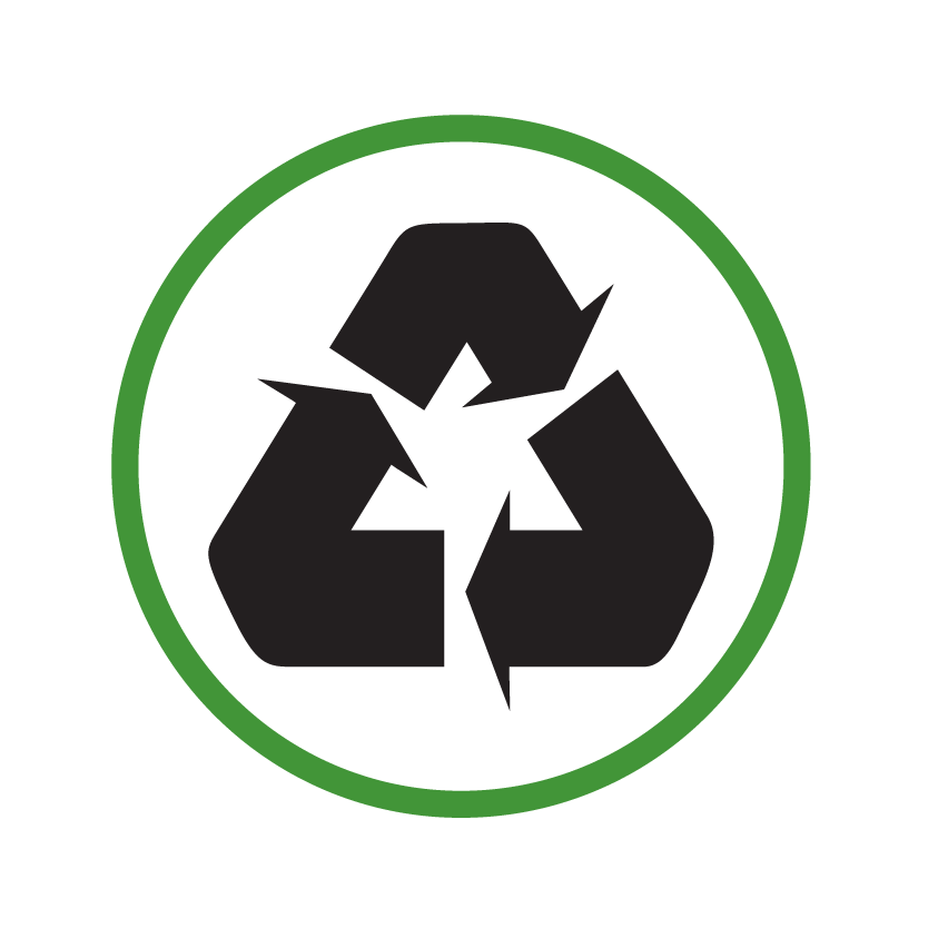 recycle icon datasheet icon